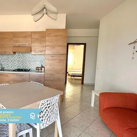 Rs321 - Marcelli, Trilocale Fronte Mare Con Inclusa Lejlighed *