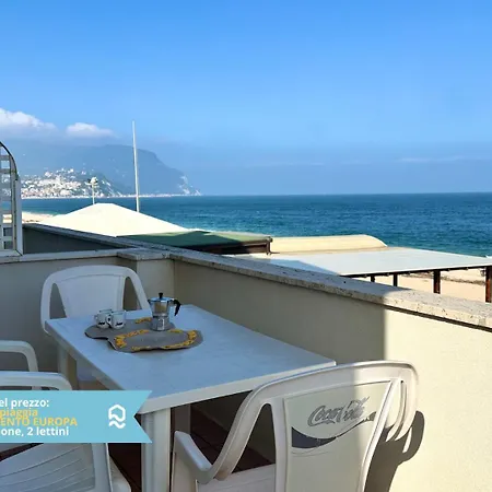 Rs321 - Marcelli, Trilocale Fronte Mare Con Inclusa Marcelli