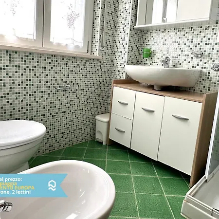 Rs321 - Marcelli, Trilocale Fronte Mare Con Inclusa Lejlighed Marcelli